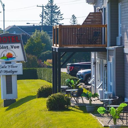 Motel Le Point De Vue La Malbaie Eksteriør billede