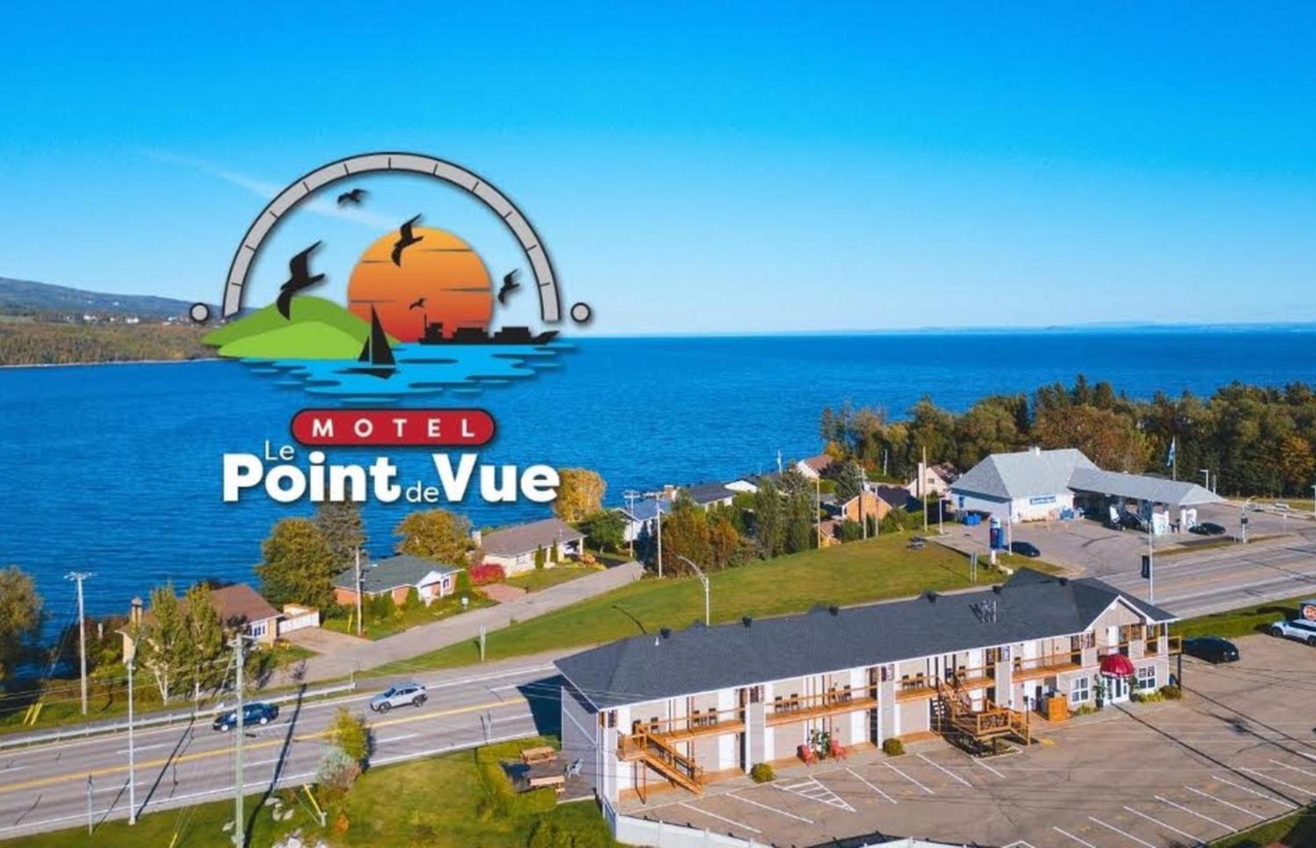 Motel Le Point De Vue La Malbaie Eksteriør billede