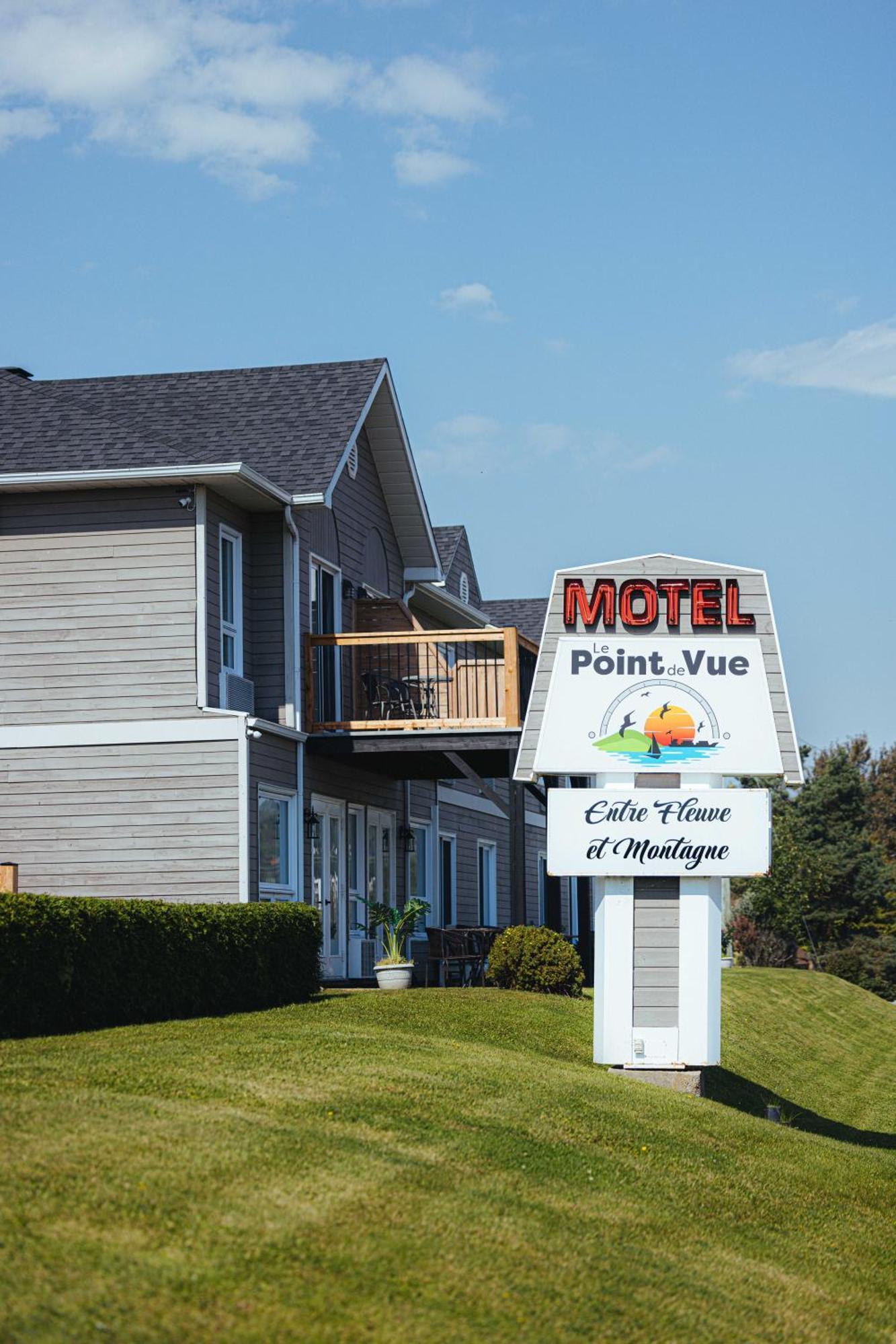 Motel Le Point De Vue La Malbaie Eksteriør billede