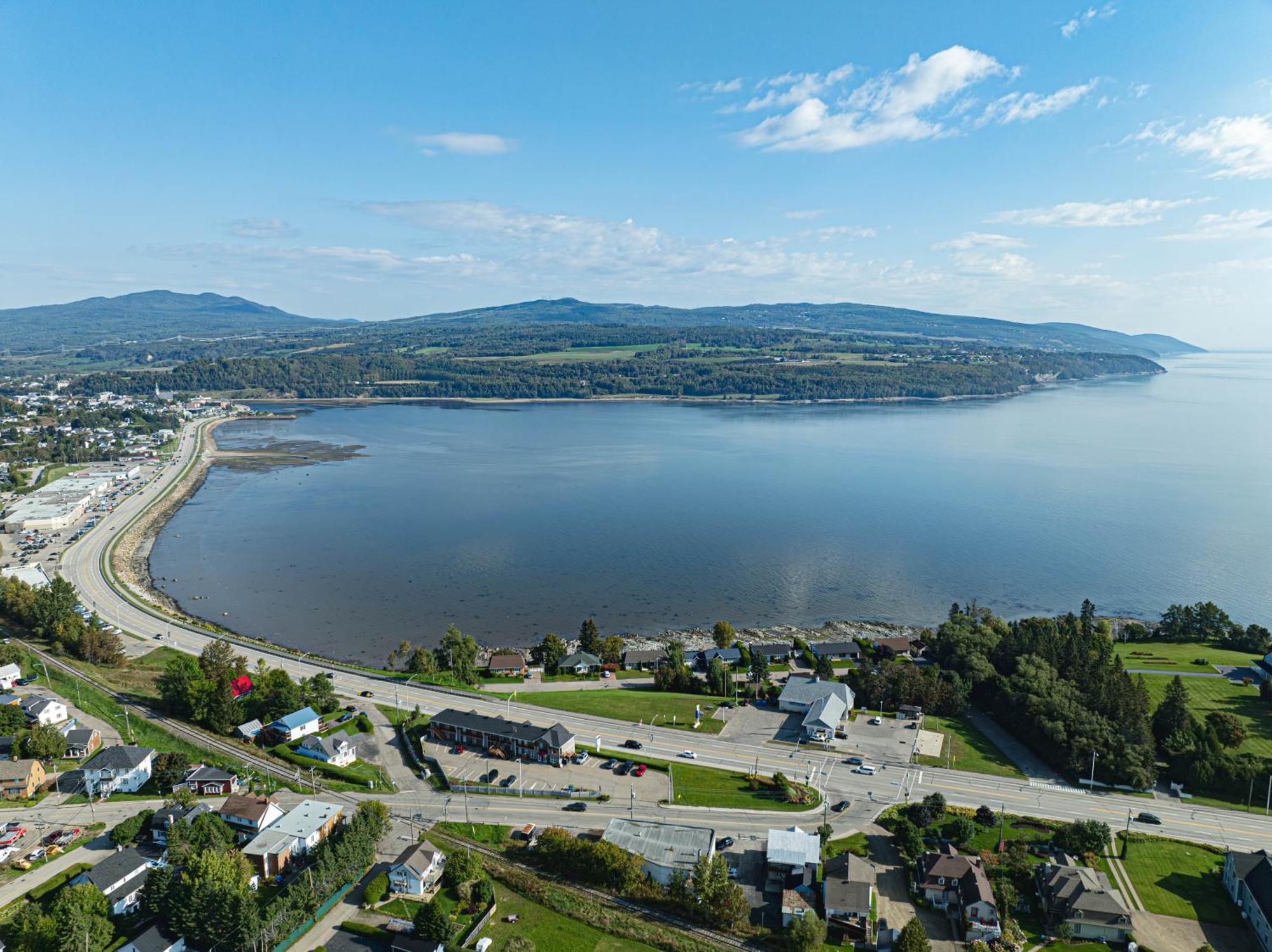 Motel Le Point De Vue La Malbaie Eksteriør billede