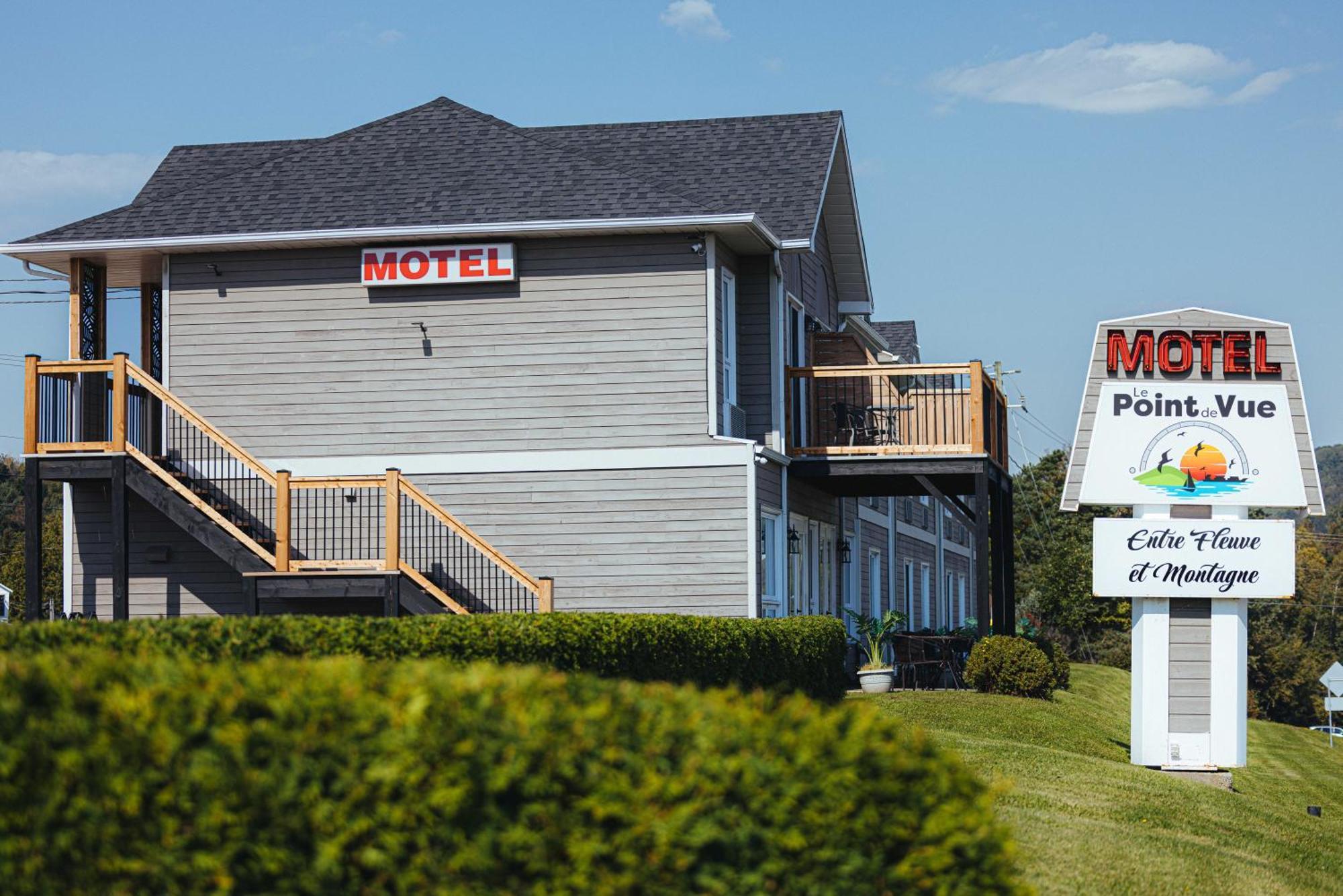 Motel Le Point De Vue La Malbaie Eksteriør billede
