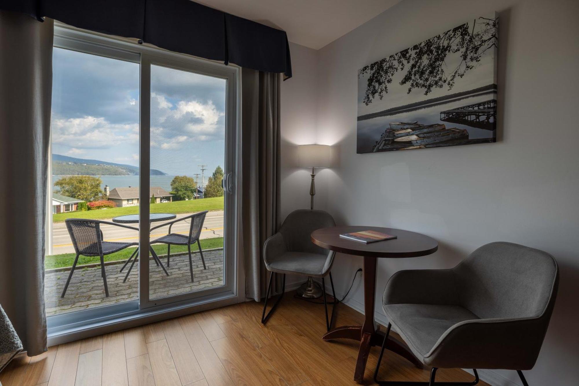 Motel Le Point De Vue La Malbaie Eksteriør billede
