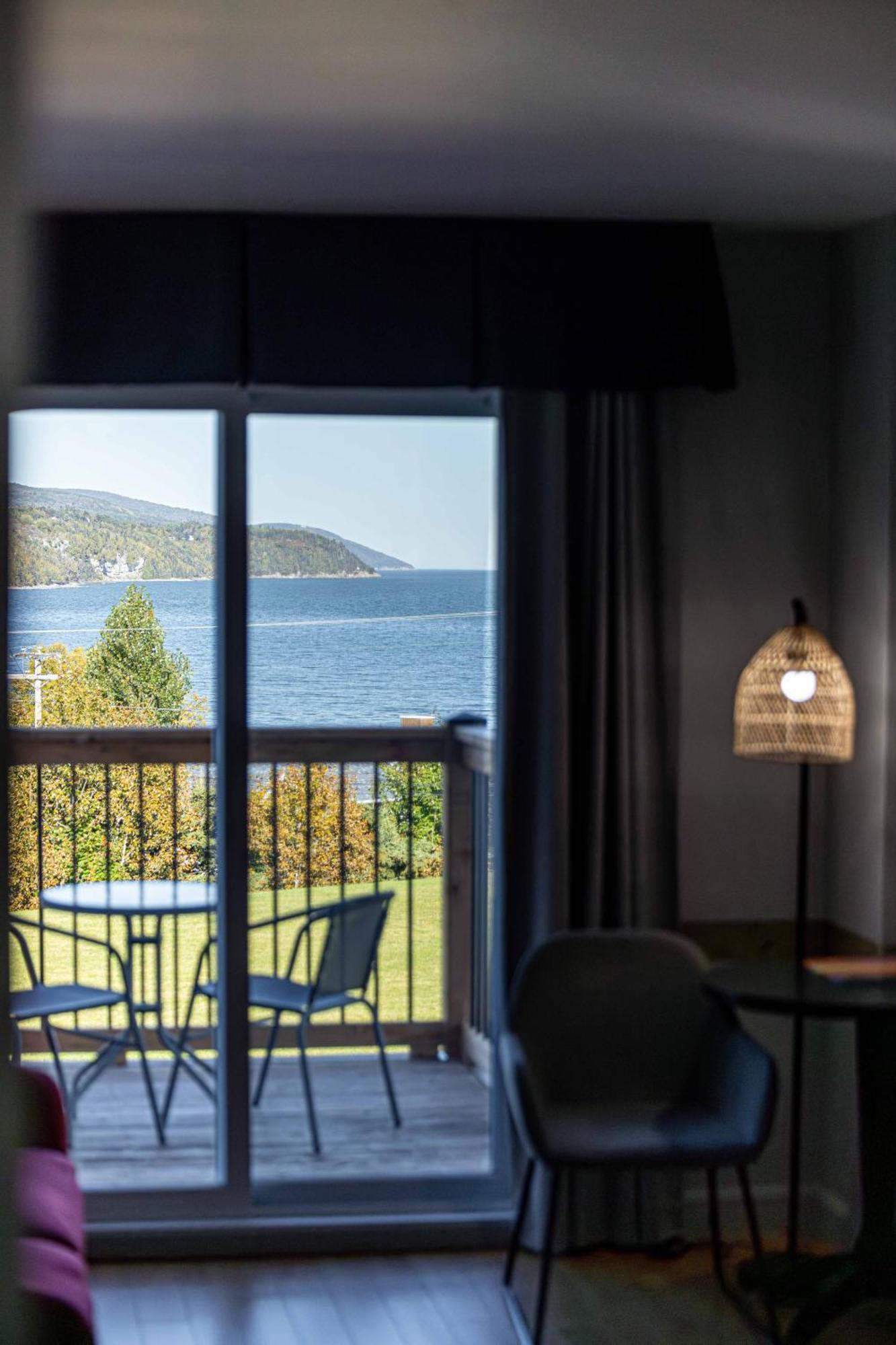 Motel Le Point De Vue La Malbaie Eksteriør billede
