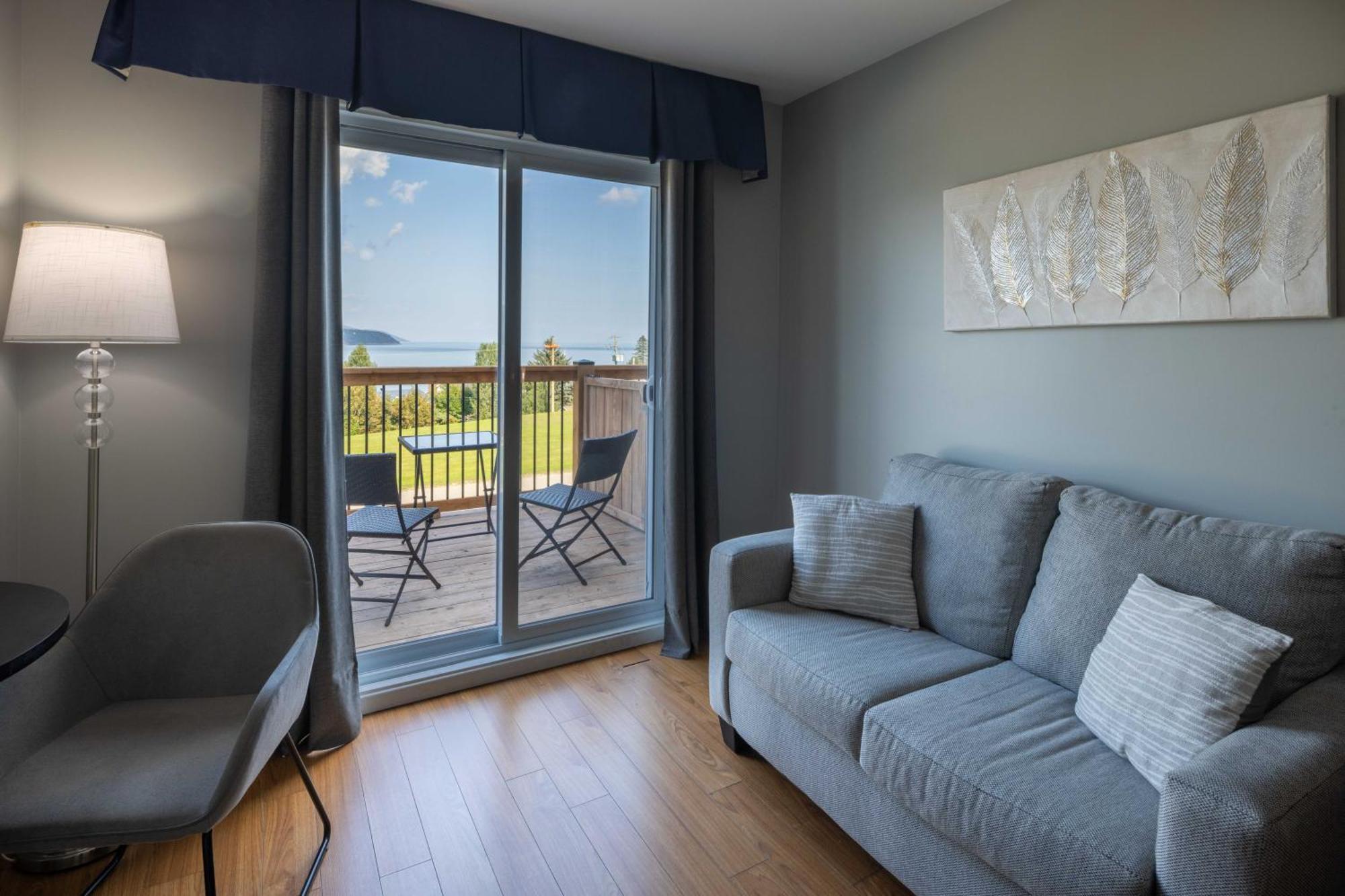 Motel Le Point De Vue La Malbaie Eksteriør billede
